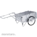 Alinco Folding-Type Bicycle-Drawn Cart Made by Aluminum (Gerobak Pasir)