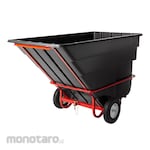 Rubbermaid Roto Molded Towable Heavy Duty Tilt Truck (Gerobak Miring / Tilt Truck)