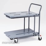 Kawajun Trolley Nesting Table 2 Shelf (Troli Barang Tingkat)