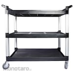 MUTU Trolley 2 Shelf Dirty Plate Collector Bin (Troli Barang Tingkat)
