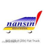 Nansin Wd Series/Plywood Flatbed Car (Troli)