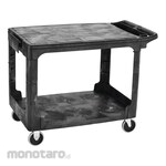 Rubbermaid Heavy Duty Flat Handle Utility Cart Flat Shelf