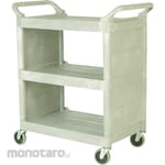 Rubbermaid Utility Cart with End Panel (Troli Serbaguna)