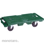 TRUSCO Connectible Resin Flatbed Trolley "Multi-Carry 'Renketsu-Kun'" (Troli Barang Dolly)