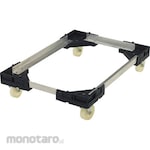 TRUSCO Container Dolly Aluminum Cart (Nylon Casters)