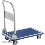 TRUSCO Pressed Steel Platform Truck Donkey Cart (Folding handle) (Troli Lipat / Troli Barang)