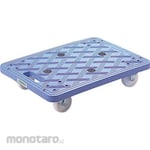 TRUSCO Trolley Flat Resin Dolly Route-Van (Troli Barang Dolly)