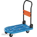 TRUSCO Trolley Lightweight Resin Platform Truck KARTIO (Folding Handle) (Troli Lipat)