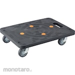 monotaro Light Resin Flat Cart (Adjustable Caster x 4)