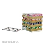 NEW AGE Mini Hand Truck Pallet Silver Two-Way