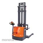 SHIGEMITSU Electric Walkie Straddle Stacker Heavy Duty (Forklift Stacker Elektrik)