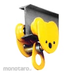 KRISBOW Heavy Duty Plain Trolley (Troli Katrol)
