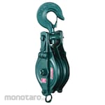 Kondotec Snatch Block Double Sheave with Hook