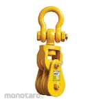 POWERTEC Snatch Block HD Double Sheave with Shackle