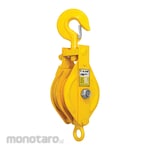 POWERTEC Snatch Block K-Type Double Sheave with Hook