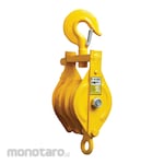 POWERTEC Snatch Block K-Type Triple Shave with Hook