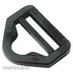 YUTAKAMAKE Flat belt fitting D ring for 20mm width (2 pieces included) (Ring Jalan Plastik)