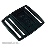 YUTAKAMAKE Flat belt metal fittings, front release buckle, for 20mm width (1 piece included) (Kepala Tali Sabuk Sling)