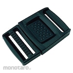YUTAKAMAKE Flat belt metal fittings, front release buckle, for 25mm width (1 piece included) (Kepala Tali Sabuk Sling)