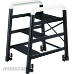 Hasegawa Aluminum Knockdown Step Stool CAMBER