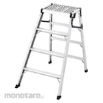 TRUSCO Aluminium Foldable Work Platform (Tangga Pijakan Steger)