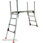 TRUSCO Aluminum Work Platform (Tangga Pijakan Steger)