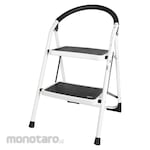 Deli Ladder Folding Two Step Iron Household (Tangga Pijakan Lipat)