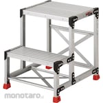 TRUSCO Aluminum Alloy Work Bench 2 Step (Tangga Pijakan / Tangga Platform)