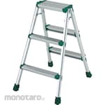 TRUSCO Aluminum Step Stool (For Light Work, Includes Foot Cover) (Tangga Pijakan Lipat)