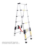 BESTGUARD Step Ladder Telescopic Equilateral Aluminum (Tangga Lipat Teleskopik)