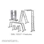 Double Leopards Step Ladder Multifunction (Tangga Lipat Multifungsi)