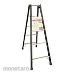 SJ Aluminium Step Ladder Jumbo Rubicon Black