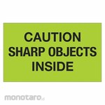 TAPE LOGIC Label Caution Sharp Objects Inside