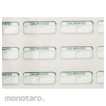 RS PRO Adhesive Pre-Printed Green Label-Calibrated