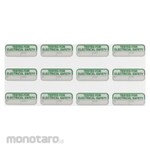 RS PRO Adhesive Pre-Printed Green Label-Tested