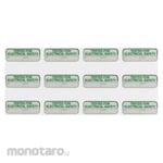 RS PRO Label Pre-Printed Adhesive Tested Green