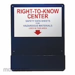 ACCUFORM Right-To-Know Center Aluminum