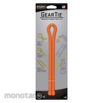 NiteIze Gear Tie Reusable Rubber Twist Tie 18 in. - 2 Pack - Bright Orange