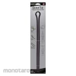 NiteIze Gear Tie Reusable Rubber Twist Tie 32 in. - 2 Pack - Black