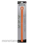 NiteIze Gear Tie Reusable Rubber Twist Tie 32 in. - 2 Pack - Bright Orange