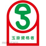ESCO Helmet sticker EA983AN series