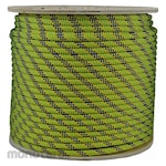 ALL GEAR Double Braid Polyester Rope Green Black 1/2 Inch (tali)