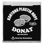 Donat Plastic Bag Crackle (Kantong Keresek)