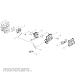 KYORITSU [Parts] Air Cleaner/Carburetor Engine Chainsaw CSA341