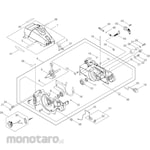 KYORITSU [Parts] Crankcase Engine Chainsaw CS358-S