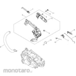KYORITSU [Parts] Handle Engine Chainsaw CS252T-1/4