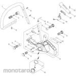 KYORITSU [Parts] Handle for Engine Chainsaw CS358-S