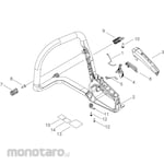 KYORITSU [Parts] Handle for Engine Chainsaw CSA341
