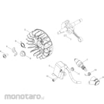 KYORITSU [Parts] Magneto Engine Chainsaw CS252T-1/4