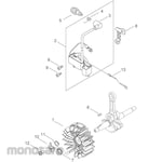 KYORITSU [Parts] Magneto Engine Chainsaw CSA341